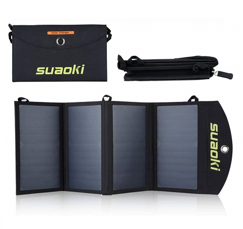 SUAOKI - 25W Cargador Panel Solar Plegable opiniones