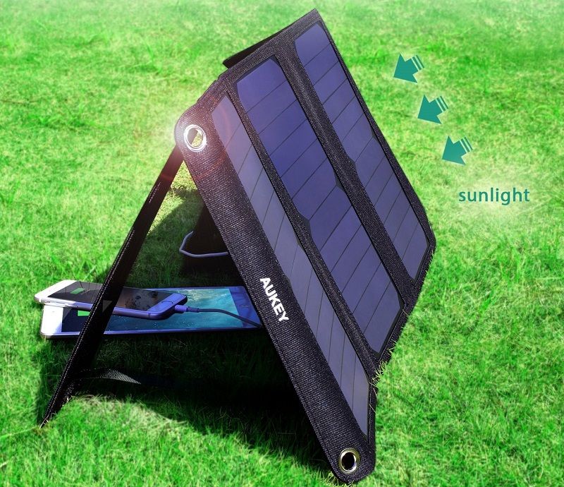 cargador solar para viajar
