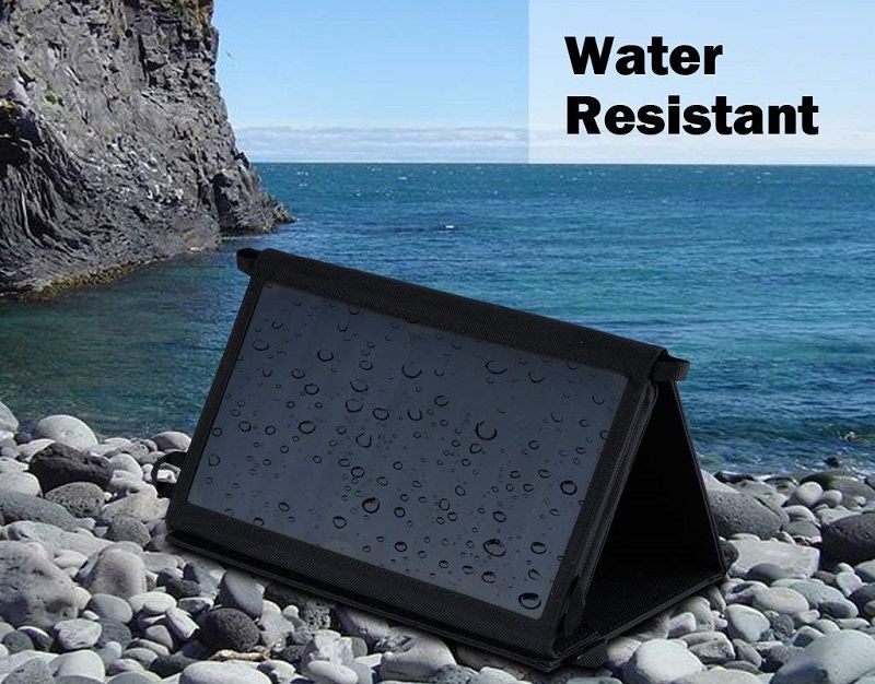 cargador solar resistente al agua